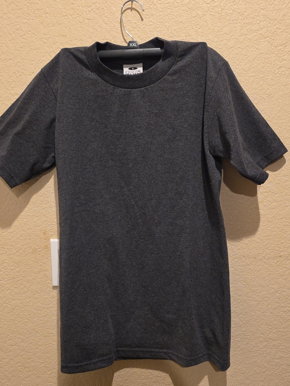 Kids Charcoal Crew Tee - Classic Comfort